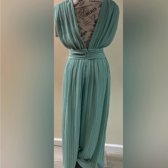 Zara Knotted Waist Pleated Jumpsuit - Picture 4 of 5